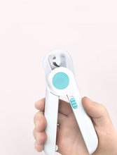 Load image into Gallery viewer, Pet Nail Scissors LED Dog &amp; Cat Nail Clipper Trimmer
