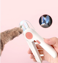 Load image into Gallery viewer, Pet Nail Scissors LED Dog &amp; Cat Nail Clipper Trimmer
